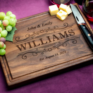 Straga Personalized Cutting Boards | Handmade Wood Engraved Charcuterie |  Custom Birthday, Cooking School Graduation Gift for Kitchen or Chef (Chef's