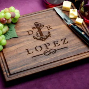 unique gift for nautical theme wedding or boat wedding anniversary