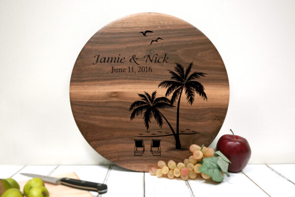 Palm Trees and Beach Design #409 - Sign