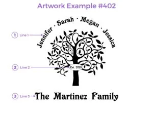 Family Tree Design #402 - Board