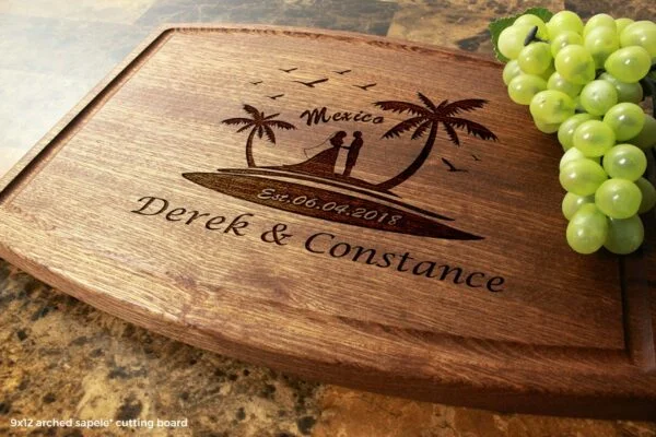 Tropical Destination Wedding Design #808 - Board