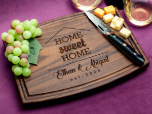 home sweet home custom engraving real estate agent closing gift