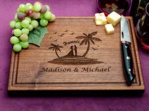 Tropical Destination Wedding Design #808 - Board