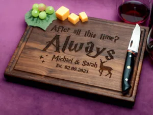 cutting board with engraving After all this time? Always design inspired by Harry Potter