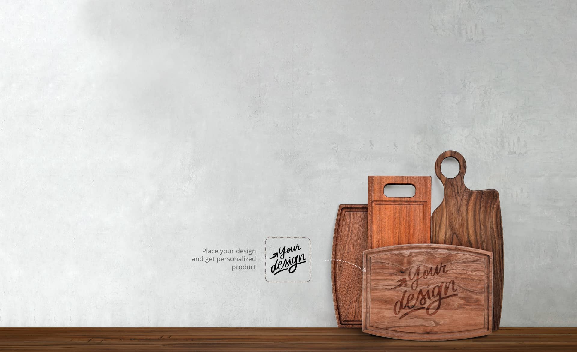 Shop our cutting boards and personalize them