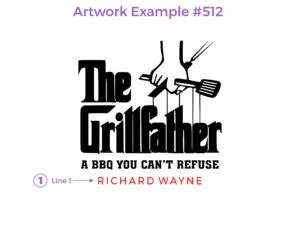 the grillfather artwork design 512