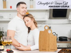 Bamboo Personalized Mr. & Mrs. Cutting Boards Set