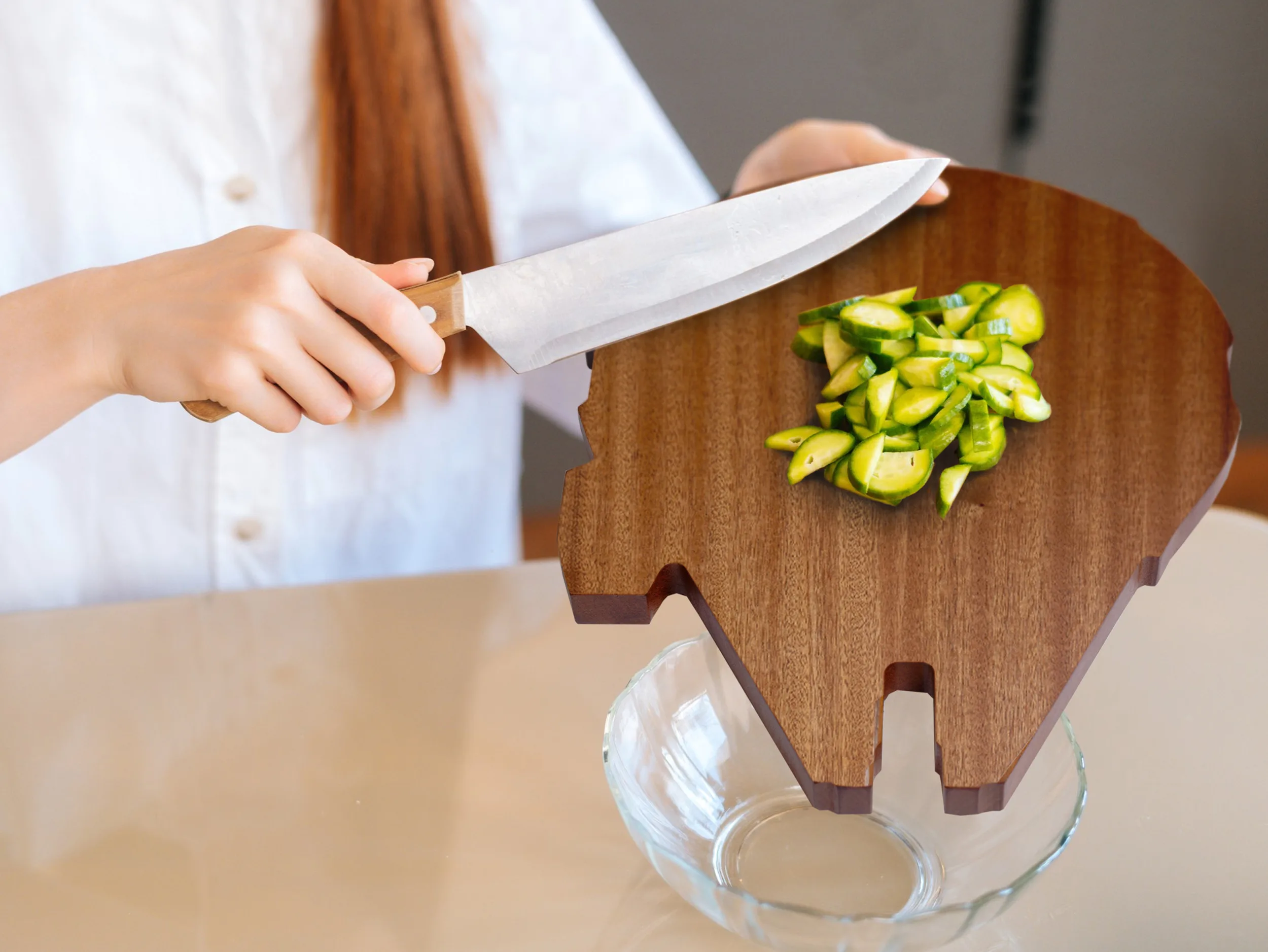 Millennium Falcon Cutting Board For Star Wars Fans