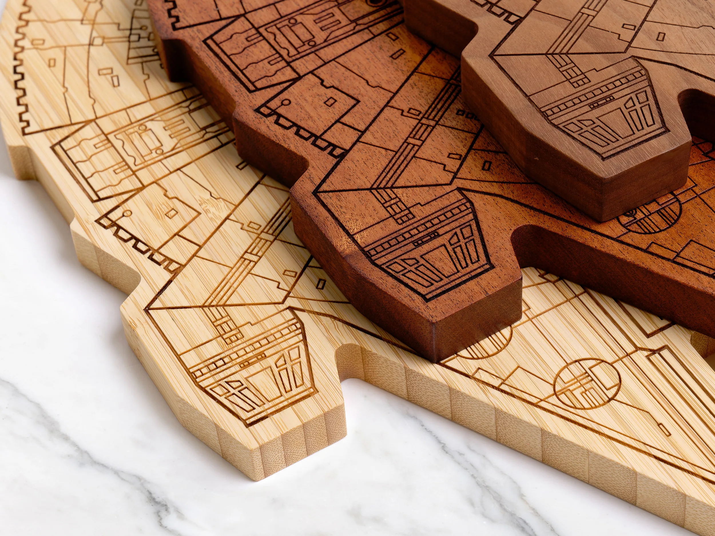 Millennium Falcon Cutting Board For Star Wars Fans