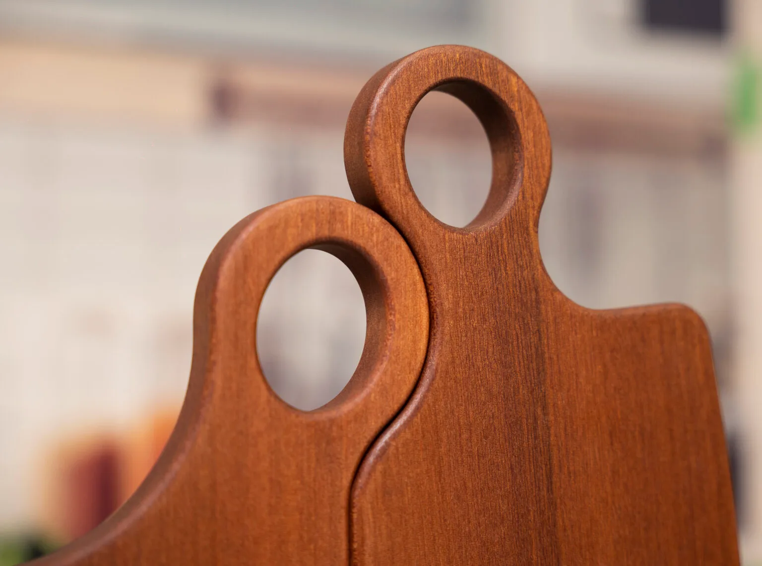 Mahogany Personalized Mr. & Mrs. Cutting Boards Set