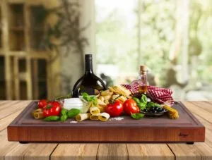 extra large mahogany end chopping block for any culinary experiment
